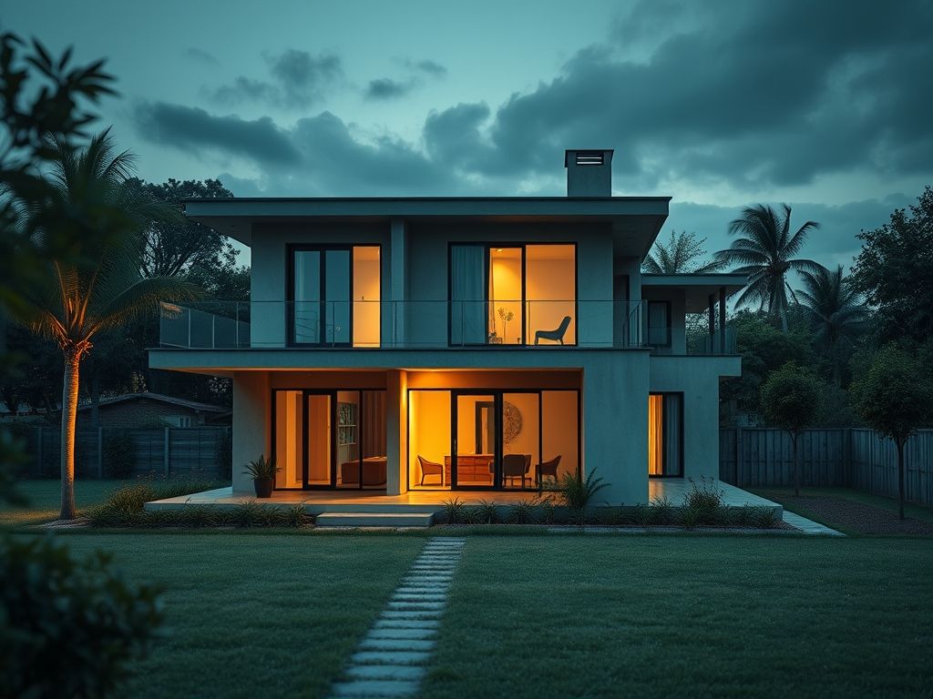 Casa com armários planejados
