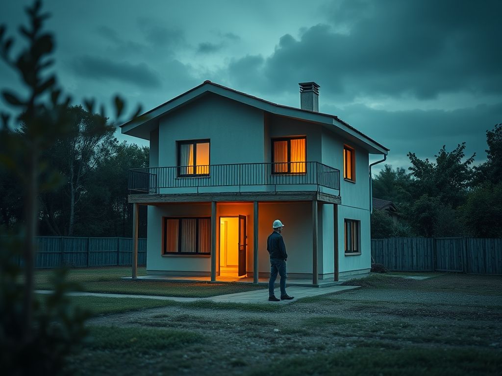 Casa com segurança