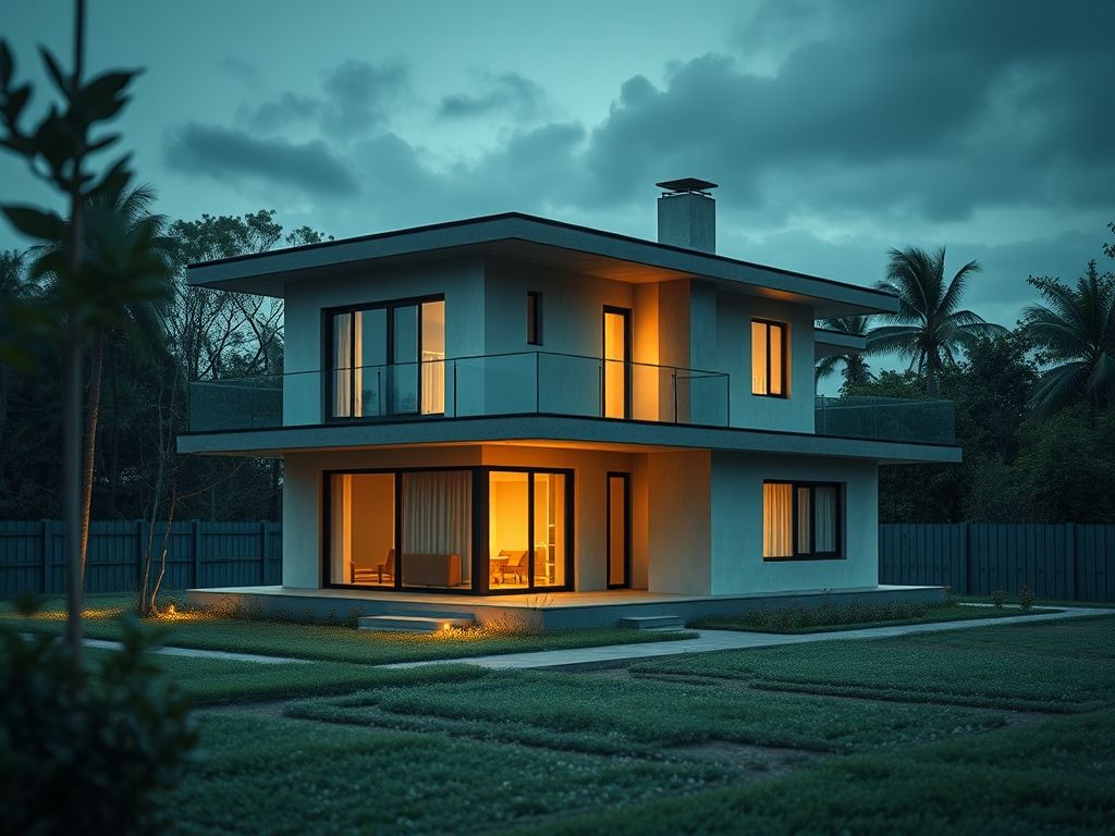 Casa com tecnologia