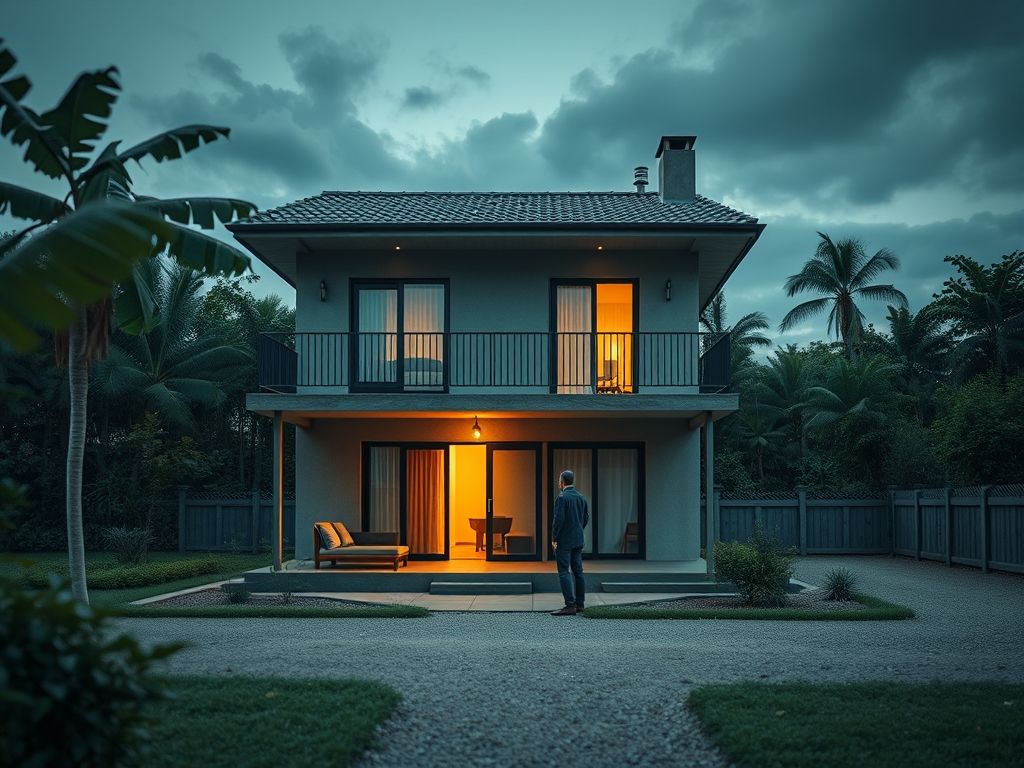Casa de dois andares