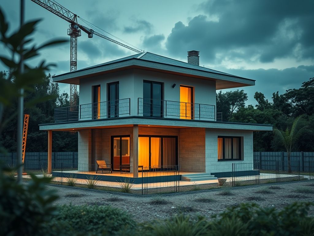 Construção de casas