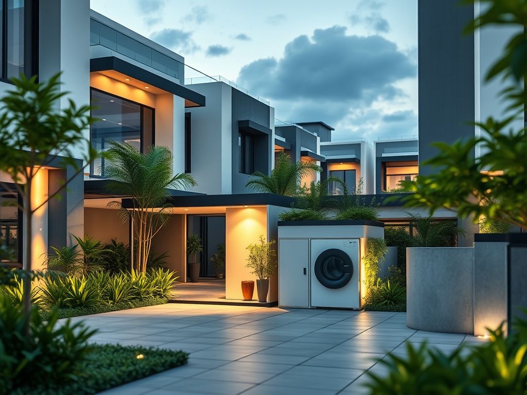 Casas com área de serviço