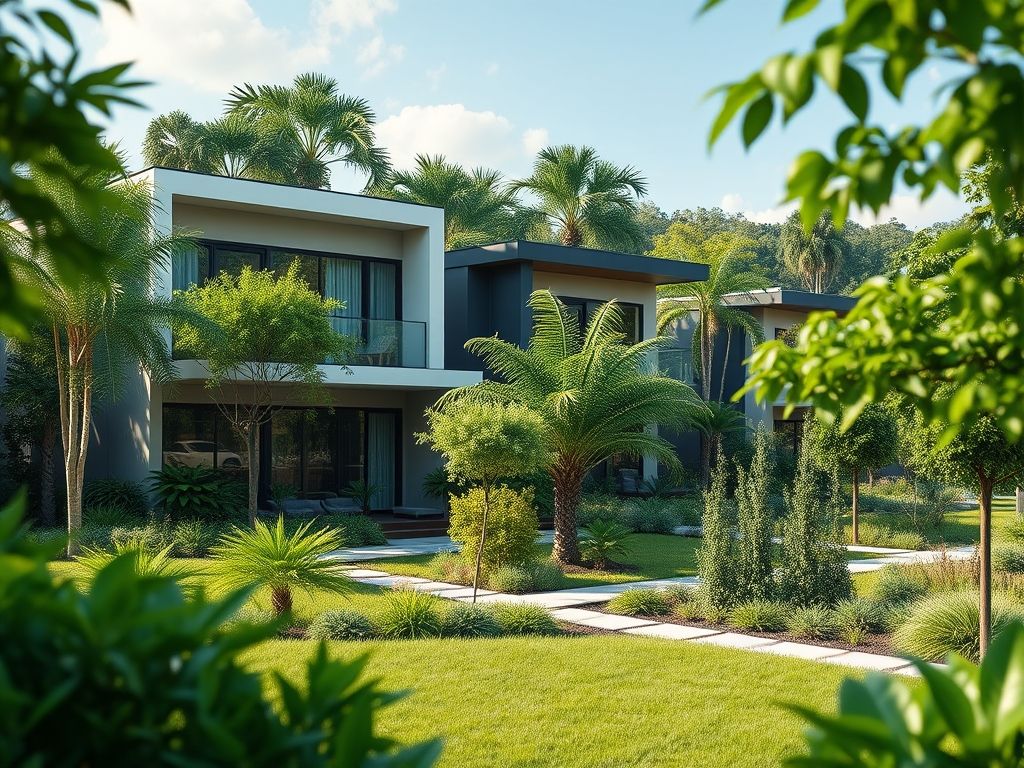 Casas com área verde
