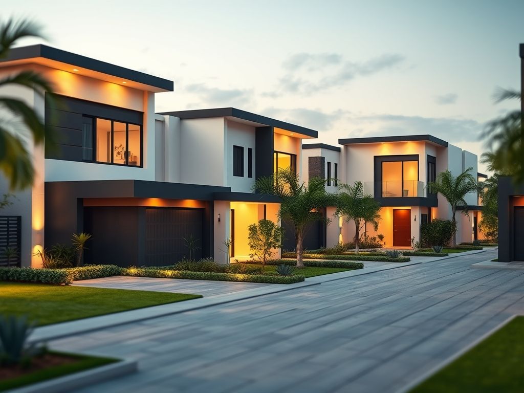 Casas com bom acabamento