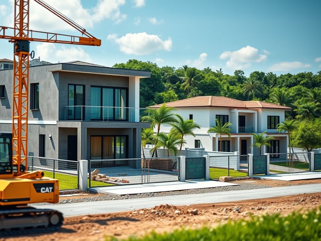 Construção de imóveis